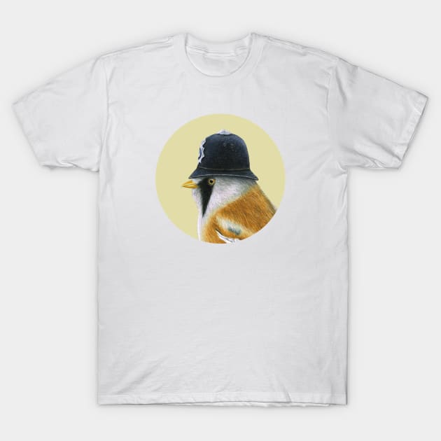 Bearded reedling T-Shirt by Mikhail Vedernikov